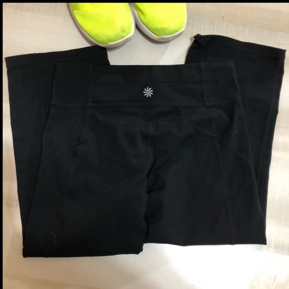 Two pairs of Athleta capri leggings size small - Picture 3 of 11